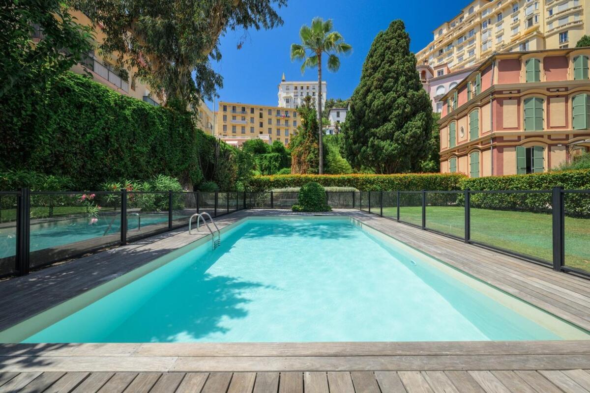 Апартаменты Le Coq Wagner - Garage - Swimming Pool Ментона Экстерьер фото